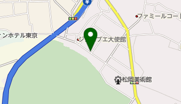 日東坂 (白金台)の地図画像