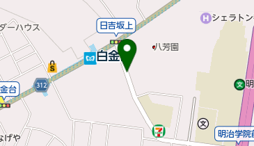 桑原坂 (白金台)の地図画像