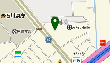 献血ルーム くらつきの地図画像