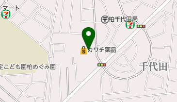 @リアクション柏の地図画像