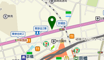 とりだん 京橋店の地図画像