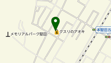 クスリのアオキ 堅田店の地図画像