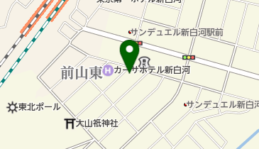 ダイニングはなたれの地図画像