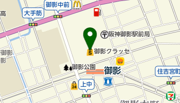 ボディライト 御影クラッセ店の地図画像
