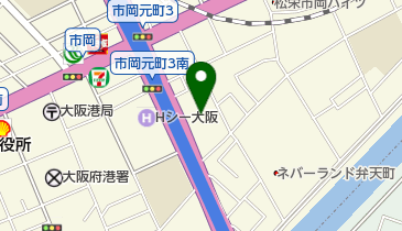 100YEN SHOP FLET'S(ヒャクエン ショップフレッツ) アプロ南市岡店の地図画像