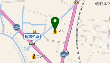 100YEN SHOP FLET'S(ヒャクエン ショップ フレッツ) マミーズ高田店の地図画像