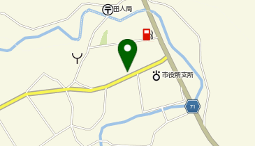 田人観光いちご園の地図画像