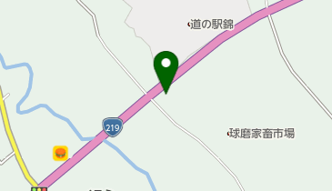 球磨家畜市場の地図画像