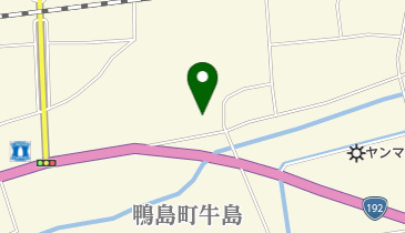 JA麻植郡 東部事務所の地図画像