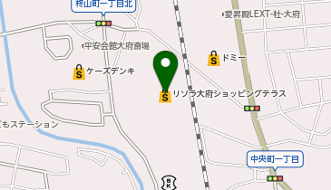 チキンカリーズ/つくの屋 リソラ大府ショッピングテラス店の地図画像