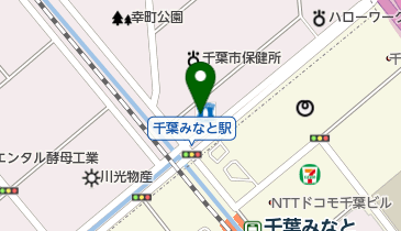 カットファクトリー 千葉幸町店の地図画像