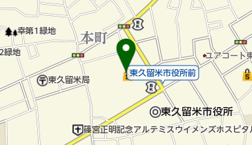 カットファクトリー イトーヨーカドー東久留米店の地図画像