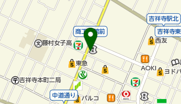 bわたしの英会話 吉祥寺スクールの地図画像