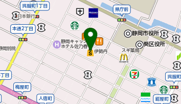 SOCIE esthetic(エステティックサロンソシエ) 静岡伊勢丹店の地図画像