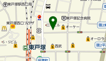サエラ薬局 東戸塚店の地図画像