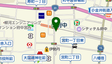 Dr.ストレッチ 府中くるる店の地図画像