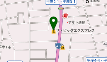 みずほ銀行 ザ・ビッグエクスプレス平岸店出張所の地図画像