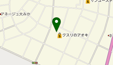 クスリのアオキ 大みか店の地図画像