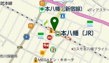 Newdays ニューデイズ 本八幡店 市川市 その他コンビニ 272 0021 の地図 アクセス 地点情報 Navitime