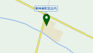 東神楽町立志比内小学校の地図画像