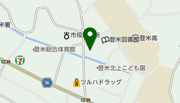 登米市立登米図書館の地図画像