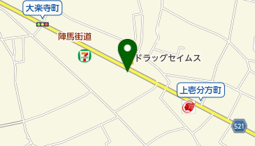 平成電機株式会社の地図画像