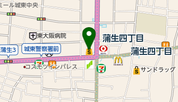 カルド 蒲生四丁目店の地図画像