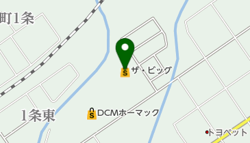 みずほ銀行 ザ・ビッグ岩見沢店出張所の地図画像