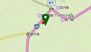 菅平高原国際リゾートセンターの地図画像