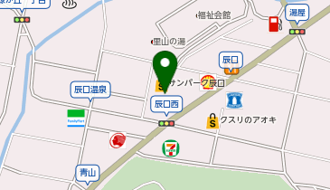 クスリのアオキ サンパーク辰口薬局の地図画像