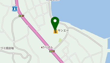 マルサンランドリー サンエー板良敷店の地図画像