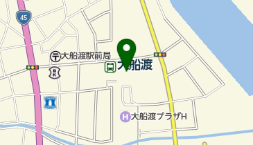 大船渡市防災観光交流センターの地図画像