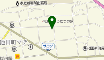 三好市交流施設 真鍋屋の地図画像