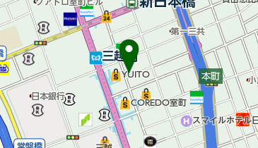 はせがわ酒店 日本橋店の地図画像