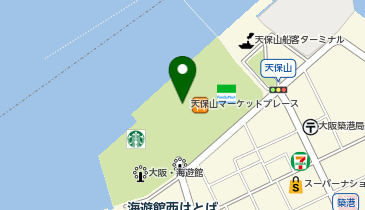 自由軒 天保山マーケットプレース店の地図画像