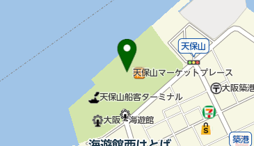 森野サンプル 天保山マーケットプレース店の地図画像