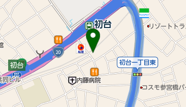 イナカデリコの地図画像