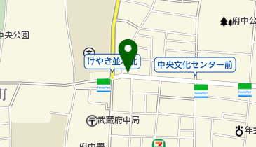 社団法人府中市シルバー人材センターの地図画像