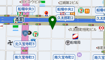 ボルダリングジムroca(ロカ)の地図画像