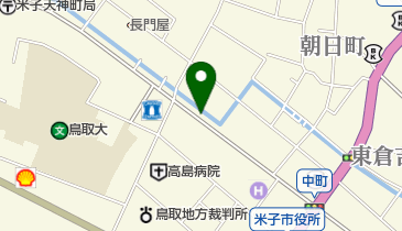 加茂川中海遊覧船のりばの地図画像