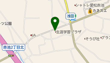 日進市生涯学習プラザの地図画像