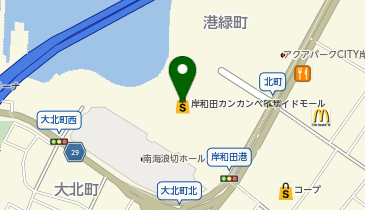 トム・ソーヤのなかまたち 岸和田カンカンベイサイドモール店の地図画像