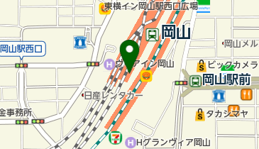 Maison de FLEUR(メゾン ド フルール) さんすて岡山店の地図画像