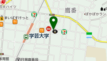 ホットヨガ&暗闇キックボクシングLAVA(ラバ) 学芸大学店の地図画像
