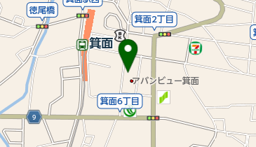 ナイスネイル 箕面駅前店の地図画像