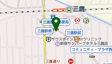 トレファクスタイル 三鷹南口店の地図画像