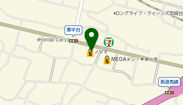 Paseos(パシオス) 宮前馬絹店の地図画像