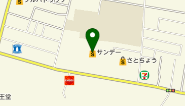 みずほ銀行 サンデー弘前樹木店出張所の地図画像