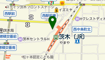 エリッツ JR茨木店の地図画像