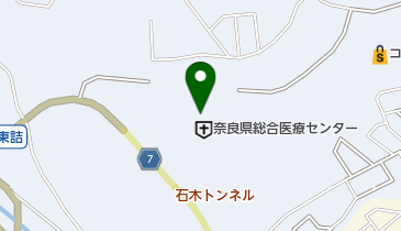 奈良県総合医療センター救命救急センターの地図画像